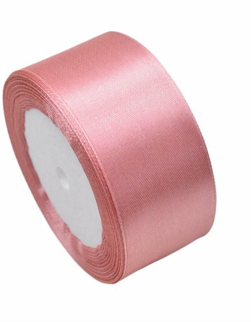 Load image into Gallery viewer, 25 Yards 1.5" Pink Satin Ribbon for Weddings, Crafts, Bouquets &amp; Gift Wrapping

