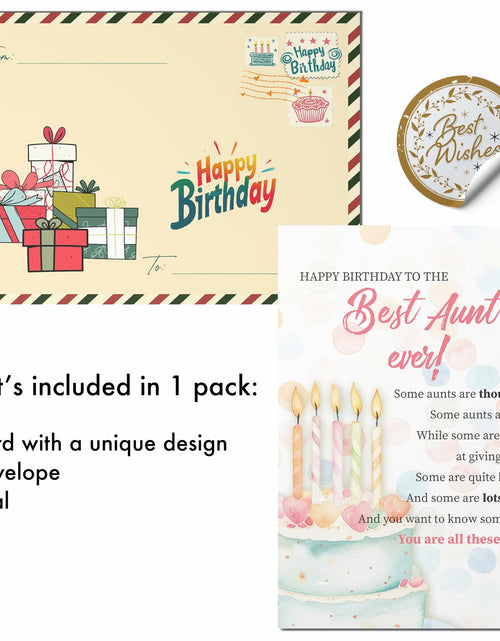 Load image into Gallery viewer, BlinkWishes Birthday Card for Bonus Brother with Envelope and Seal
