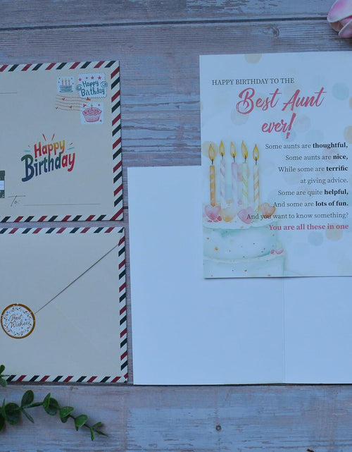 Load image into Gallery viewer, BlinkWishes Birthday Card for Bonus Brother with Envelope and Seal
