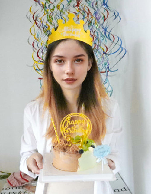 Load image into Gallery viewer, Chanseen 25Pcs Gold Birthday Candle Set Number 0-9 Metallic Long Thin
