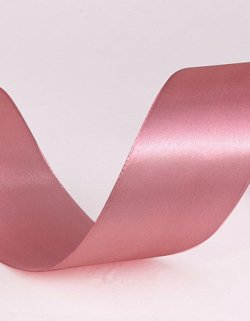 Load image into Gallery viewer, 25 Yards 1.5" Pink Satin Ribbon for Weddings, Crafts, Bouquets &amp; Gift Wrapping
