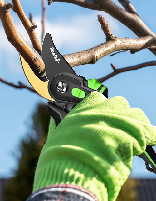 Load image into Gallery viewer, Banshu Bypass Pruning Shears Rust Resistant Bearing Steel Blade Heavy Duty
