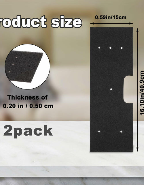Load image into Gallery viewer, Wshxjzyay 2 Pack WH01x35719 Lint Filter Washer Dryer Combo Black
