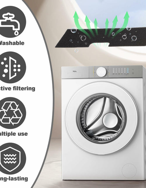 Load image into Gallery viewer, Wshxjzyay 2 Pack WH01x35719 Lint Filter Washer Dryer Combo Black
