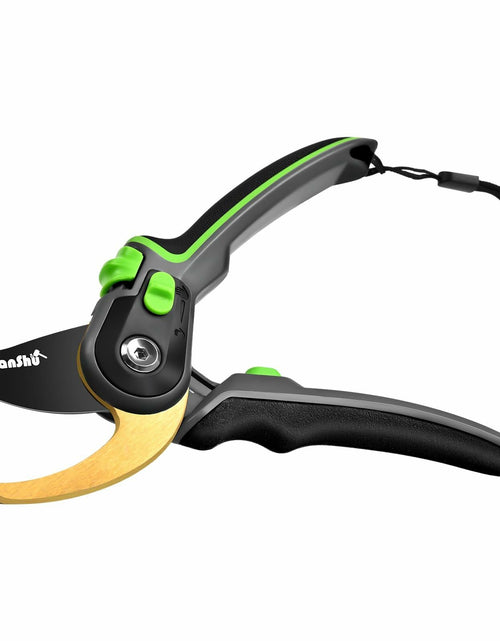 Load image into Gallery viewer, Banshu Bypass Pruning Shears Rust Resistant Bearing Steel Blade Heavy Duty
