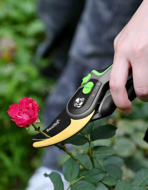 Load image into Gallery viewer, Banshu Bypass Pruning Shears Rust Resistant Bearing Steel Blade Heavy Duty
