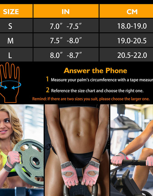 Load image into Gallery viewer, ihuan Breathable Workout Gloves for Men &amp; Women – Gym, Cycling, Fitness
