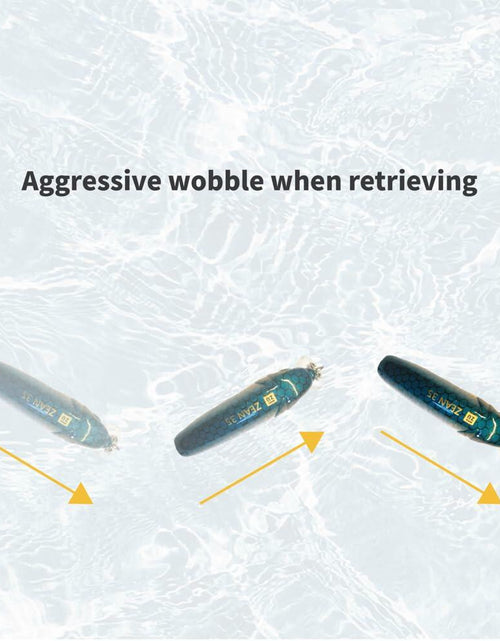 Load image into Gallery viewer, 1ZU 3-Pack Fishing Lures with VMC Hooks Crankbait Bass Perch Walleye Trout Pike
