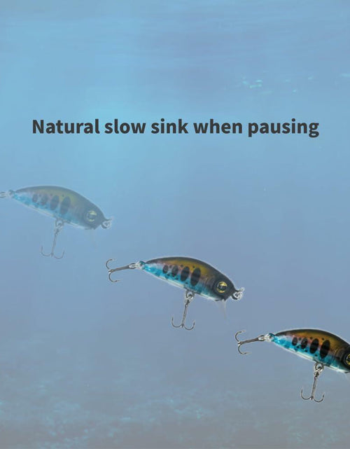 Load image into Gallery viewer, 1ZU 3-Pack Fishing Lures with VMC Hooks Crankbait Bass Perch Walleye Trout Pike
