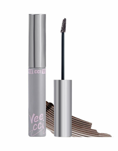 Load image into Gallery viewer, VEECCI Waterproof Eyebrow Gel Mascara Brown Smudge-Proof Long-Wear Makeup
