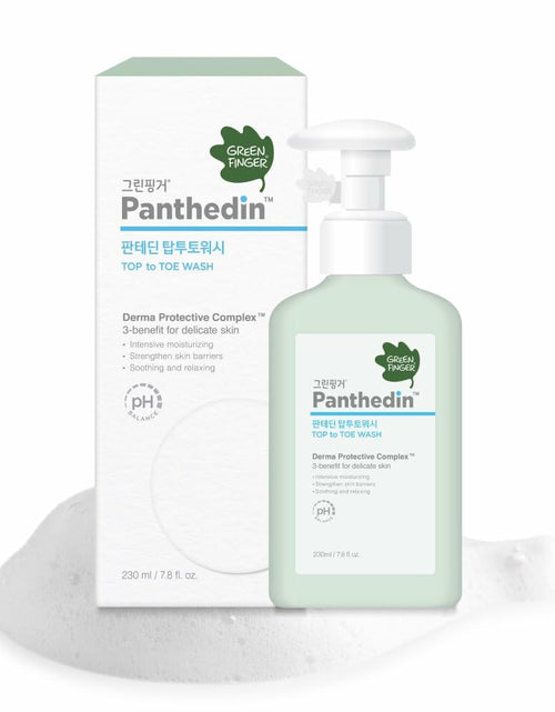 Load image into Gallery viewer, GREEN FINGER Panthedin Top to Toe Wash &amp; Shampoo 7.8oz Sensitive Skin

