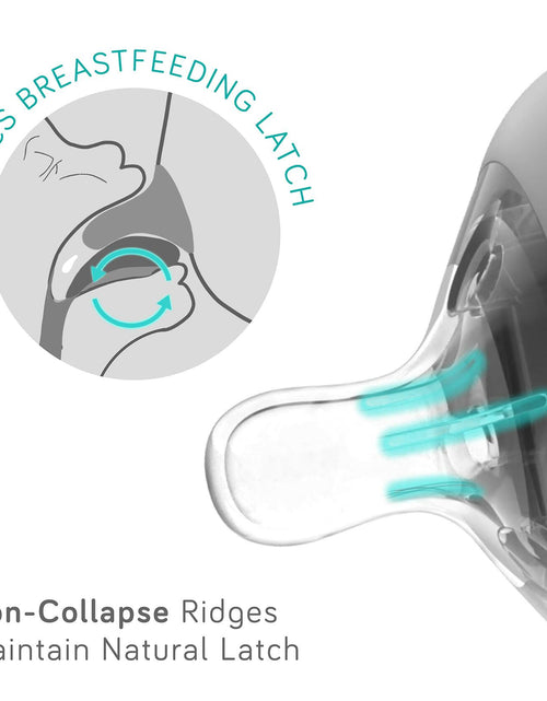 Load image into Gallery viewer, Nanobebe Flexy Silicone Bottles Nipples Triple Vented Twin-Pack - Slow Flow
