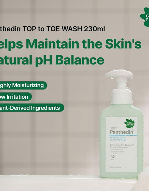 Load image into Gallery viewer, GREEN FINGER Panthedin Top to Toe Wash &amp; Shampoo 7.8oz Sensitive Skin
