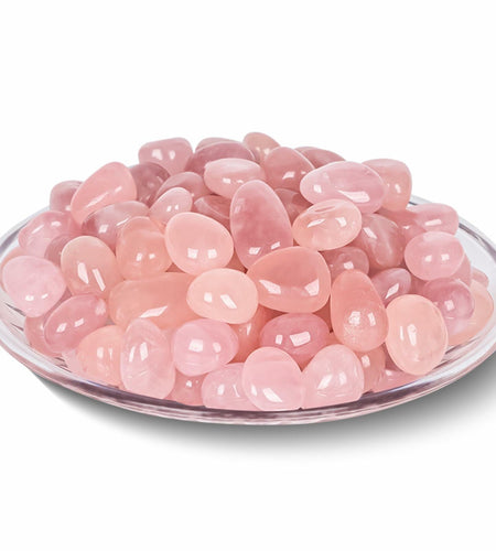 0.66lb Rose Quartz Tumbled Stones Polished Crystal Reiki Chakra Healing