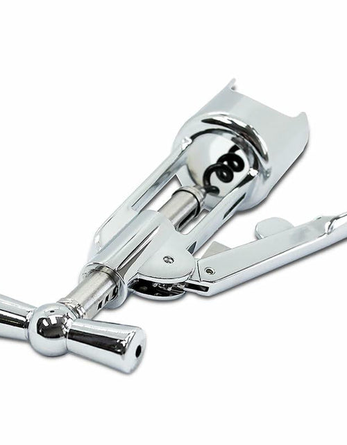 Load image into Gallery viewer, Lutong Wing Corkscrew Wine Opener Set w/ Foil Cutter &amp; Stopper Chrome

