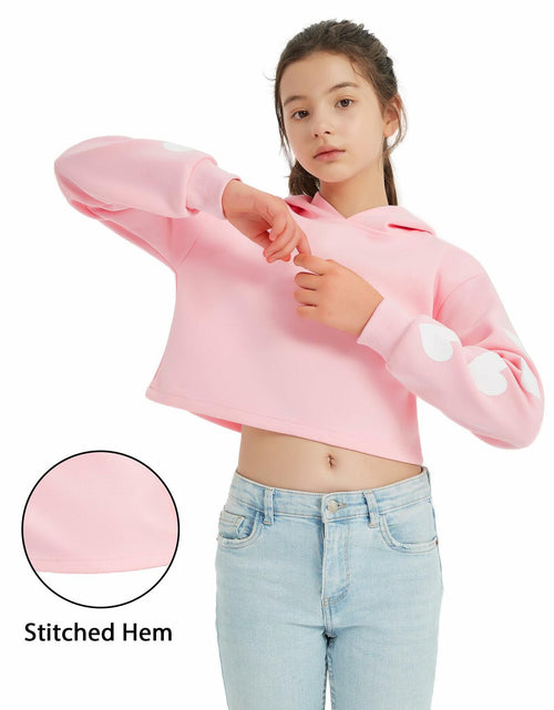 Load image into Gallery viewer, EXARUS Girls Oversized Los Angeles Hoodie – White, 8Y
