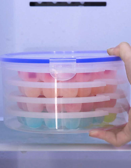 Load image into Gallery viewer, MOUMOUTEN Ice Ball Maker Silicone Sphere Tray w Lid Funnel for Whiskey
