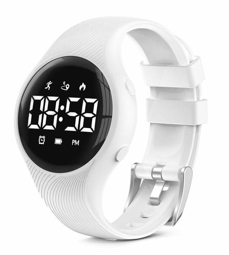 Konewos Kids Led Fitness Tracker Watch, Non-Bluetooth Digital Pedometer