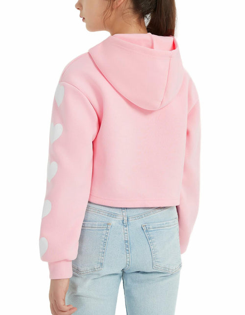 Load image into Gallery viewer, EXARUS Girls Oversized Los Angeles Hoodie – White, 8Y
