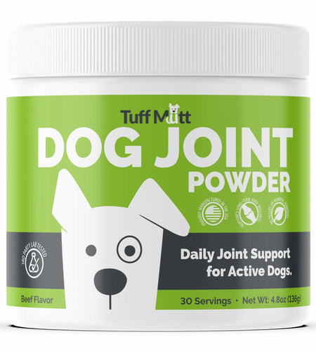 Dog Joint Support Powder – Beef Flavor Hip & Joint Supplement with Glucosamine