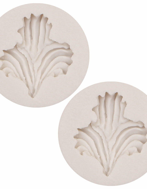 Load image into Gallery viewer, Heart Shaped Silicone Chocolate Mold Rose Flower Fondant Cake Decor 2pc
