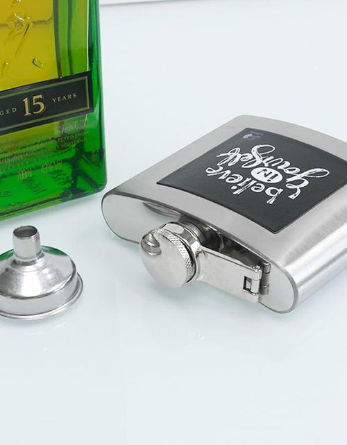 Load image into Gallery viewer, Lutong Stainless Steel Leakproof Hip Flask with Funnel – Pocket Gift Flask
