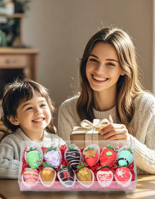 Load image into Gallery viewer, RomanticBaking 20PCS Clear Cookie Boxes 12x5x2in Easter Treat Bakery Gift Box

