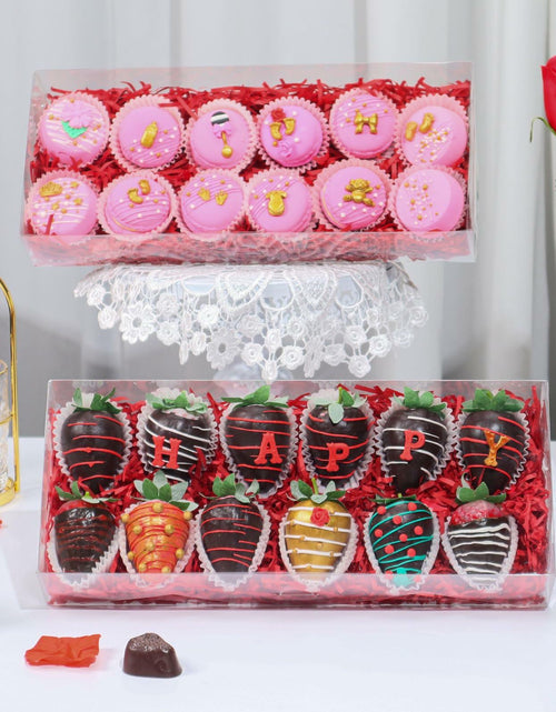 Load image into Gallery viewer, RomanticBaking 20PCS Clear Cookie Boxes 12x5x2in Easter Treat Bakery Gift Box

