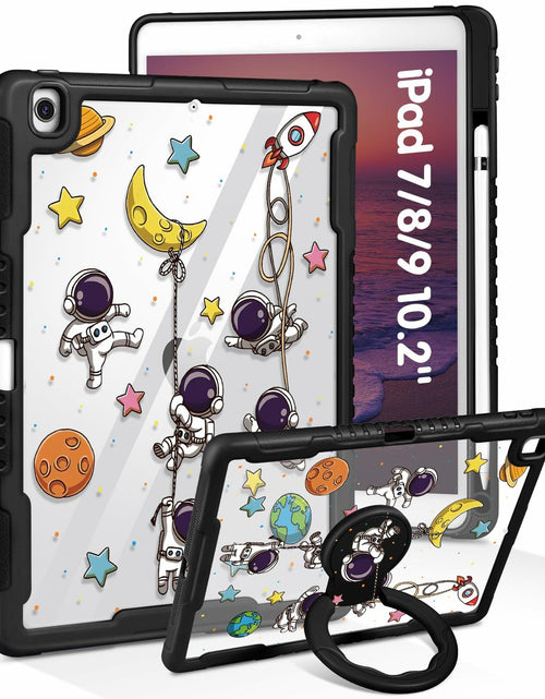 Load image into Gallery viewer, Uppuppy iPad 11” 11th Gen 2025 &amp; 10.9” 10th Gen 2022 Case Girls Astronaut
