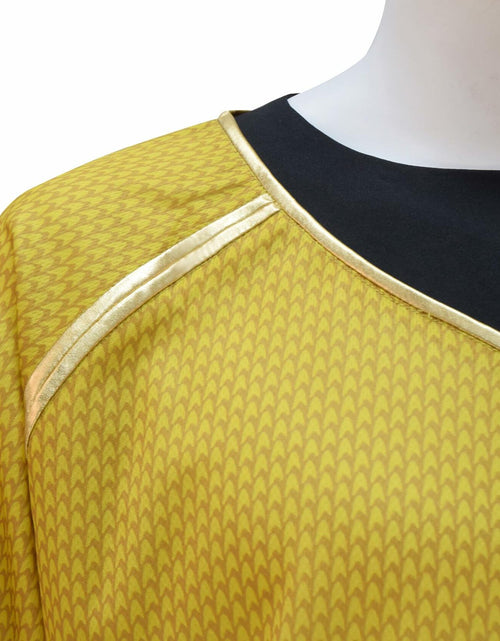 Load image into Gallery viewer, Aiweran Captain Kirk Costume Adult Men Yellow T-Shirt(S), Small
