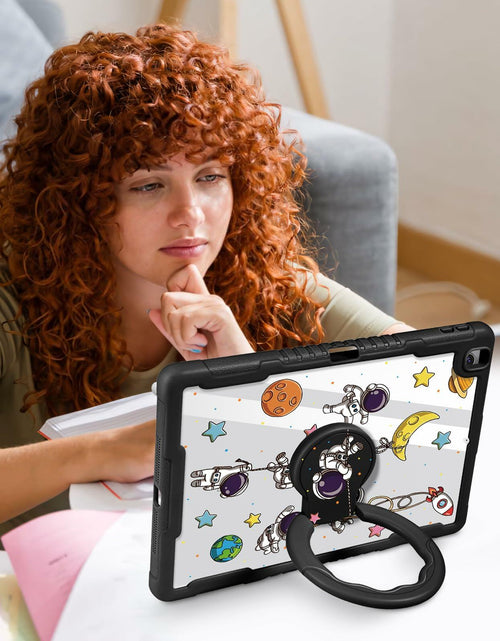 Load image into Gallery viewer, Uppuppy iPad 11” 11th Gen 2025 &amp; 10.9” 10th Gen 2022 Case Girls Astronaut

