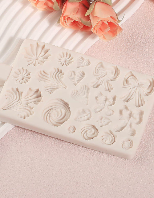 Load image into Gallery viewer, ICNYEKl Hemp Rope Fondant Mold Bohemian Tassel Silicone Cake Baking Decor
