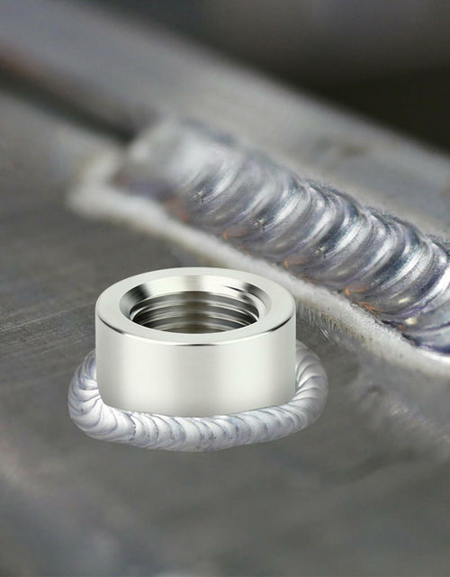 Load image into Gallery viewer, GASHER 4PCS Aluminum 1/4" NPT Weld-On Bung Female Pipe Thread Fuel Fittings
