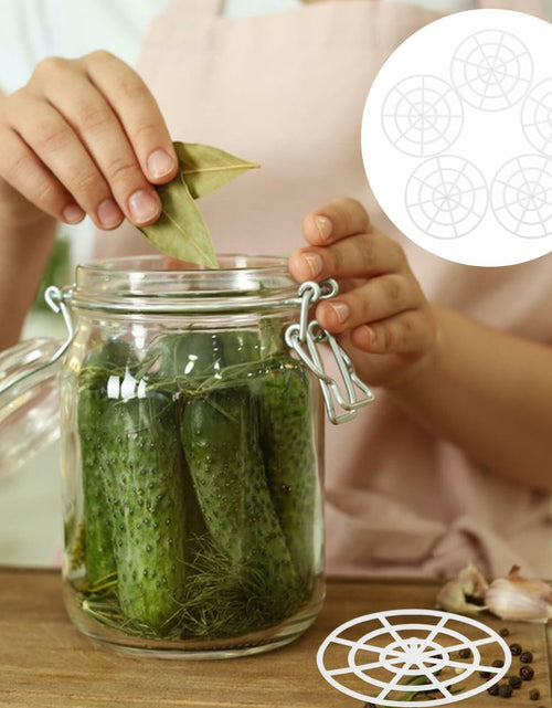 Load image into Gallery viewer, Veemoon 5pcs Pickle Jar Press Plates 3.1" Fermentation Weight Kimchi Jar
