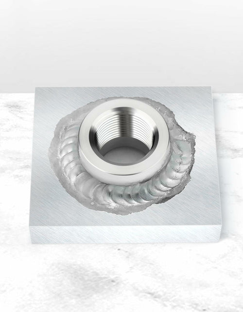 Load image into Gallery viewer, GASHER 4PCS Aluminum 1/4" NPT Weld-On Bung Female Pipe Thread Fuel Fittings
