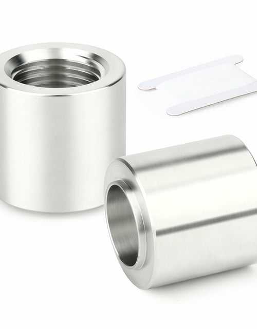 Load image into Gallery viewer, GASHER 4PCS Aluminum 1/4" NPT Weld-On Bung Female Pipe Thread Fuel Fittings
