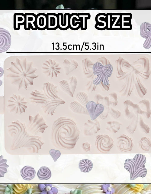 Load image into Gallery viewer, ICNYEKl Hemp Rope Fondant Mold Bohemian Tassel Silicone Cake Baking Decor
