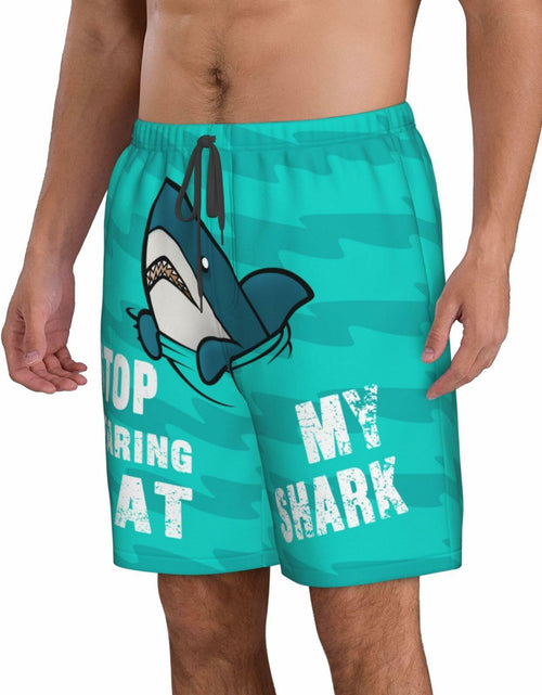 Load image into Gallery viewer, SolAzul Men’s Quick Dry Swimming Trunks Beach Board Shorts with Pockets L

