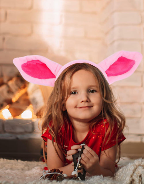 Load image into Gallery viewer, TopTie Dalmatian Plush Headband Ear Horn Hair Hoop Kids &amp; Adults Party
