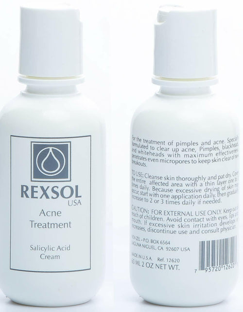Load image into Gallery viewer, Rexsol Acne Treatment Cream 60ml | Salicylic Acid for Pimples &amp; Blemishes
