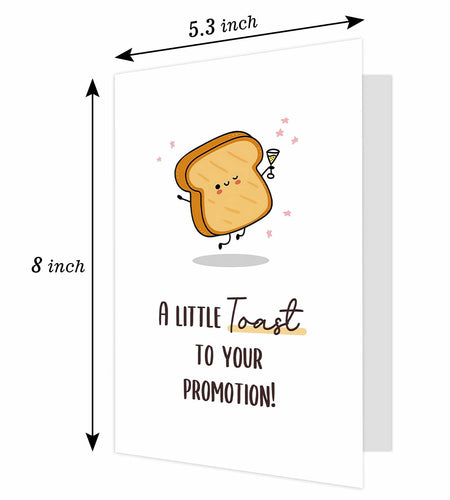 Ogeby Funny Toast Boss's Day Card for Boss, Leader, Coworker