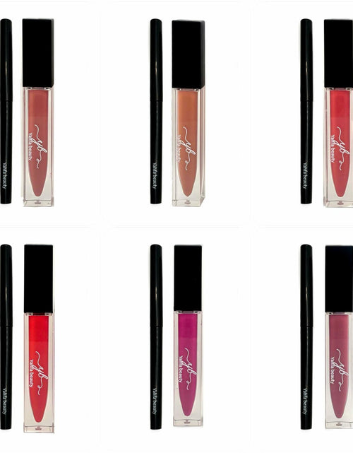 Load image into Gallery viewer, YAHFA BEAUTY | LIPLINER + MATTE LIQUID LIPSTICK | ALL-IN-ONE KIT (NUDE)
