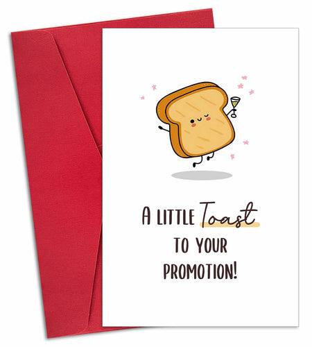 Ogeby Funny Toast Boss's Day Card for Boss, Leader, Coworker