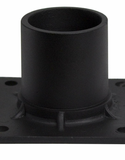 Load image into Gallery viewer, Solus S347-BK Pier Mount Adapter 3" Stub Post Black Aluminum with Hardware
