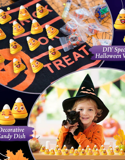 Load image into Gallery viewer, Simgoing 60PCS Halloween Mini Candy Corn Decorations Fall DIY Vase Filler

