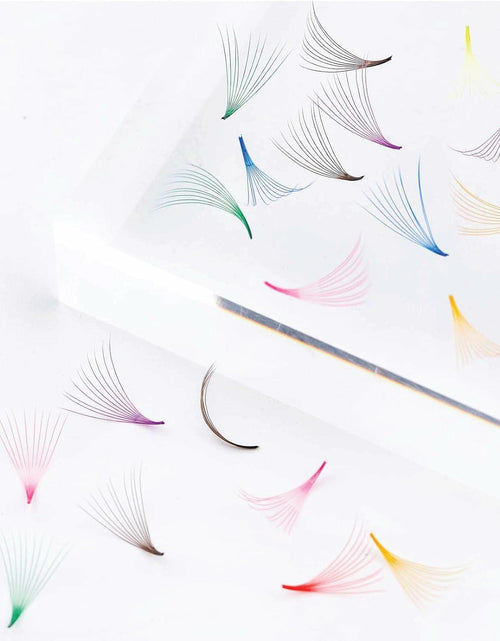 Load image into Gallery viewer, 1000pcs Colorful Premade Volume Lash Extensions 6D C Curl 13mm

