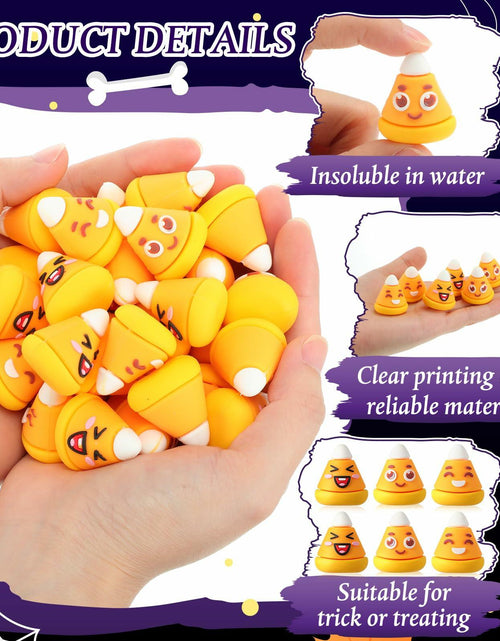 Load image into Gallery viewer, Simgoing 60PCS Halloween Mini Candy Corn Decorations Fall DIY Vase Filler
