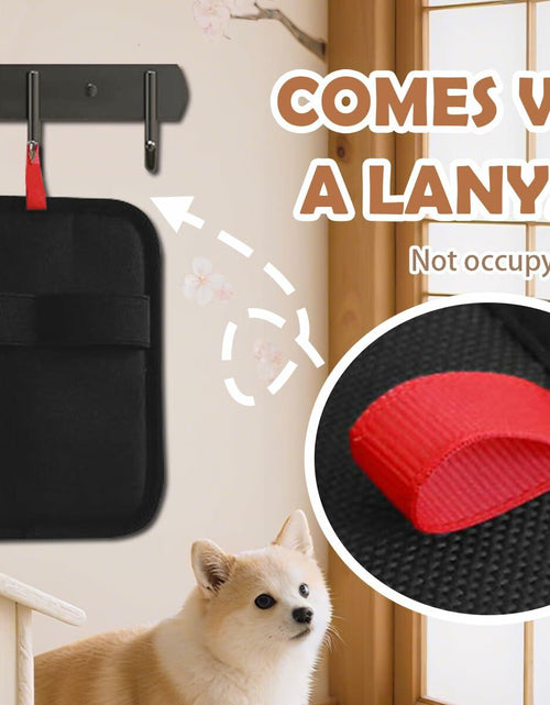 Load image into Gallery viewer, DLIOJHL Pet Hair Removal Gloves Cat &amp; Dog Hair Cleaner Black Red
