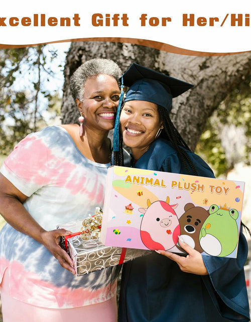 Load image into Gallery viewer, OurHonor Graduation Bear Plush with Mini Cap Stuffed Animal Gift for Kids
