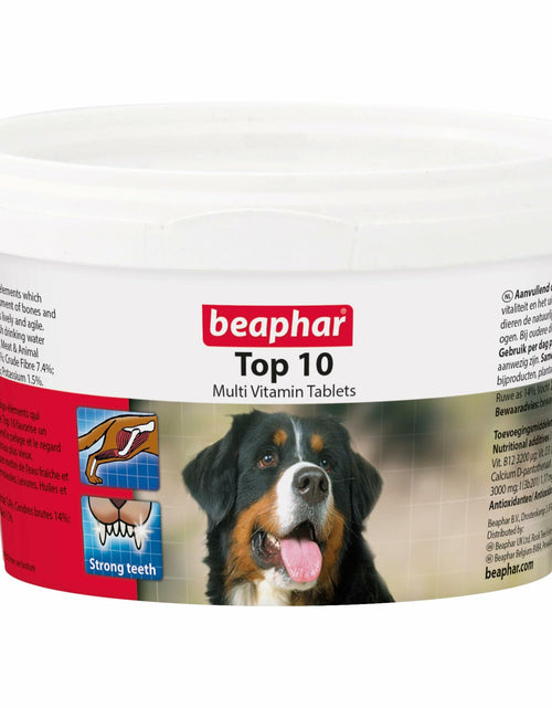 Load image into Gallery viewer, Beaphar Vitamins Dog Top 10 Vitamins 180 Tablets
